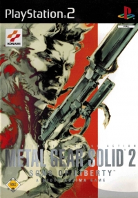 Metal Gear Solid 2: Sons of Liberty [DE] Box Art