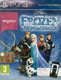 SingStar Frozen: Il Regno di Ghiaccio Box Art