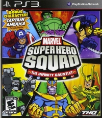 Marvel Super Hero Squad: The Infinity Gauntlet (Bonus Character! Captain America) Box Art