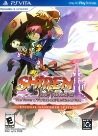 Shiren the Wanderer: The Tower of Fortune and the Dice of Fate - Eternal Wanderer Edition Box Art