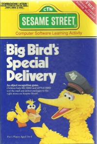 Big Bird's Special Delivery Box Art