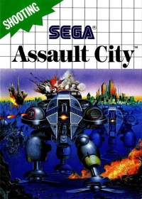 Assault City (Sega®) Box Art