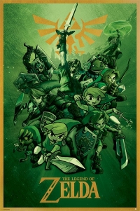Legend of Zelda, The (Link) Poster Box Art
