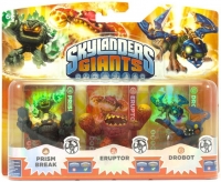 Skylanders Giants - Prism Break / Eruptor / Drobot [EU] Box Art