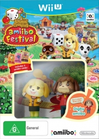 Animal Crossing: amiibo Festival (Isabelle and Digby amiibo) Box Art