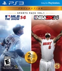 Sports Pack Vol. 1: MLB 14 The Show / NBA 2K14 Box Art