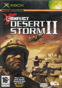 Conflict: Desert Storm II (For Distribution Outside the UK Only) Box Art