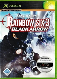 Tom Clancy's Rainbow Six 3: Black Arrow [DE] Box Art