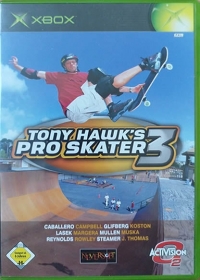 Tony Hawk's Pro Skater 3 [DE] Box Art