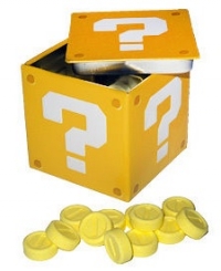 Question Block Coin Candies Box Art