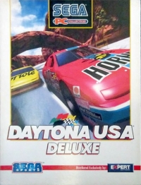 Daytona USA: Deluxe (Expert Software) Box Art