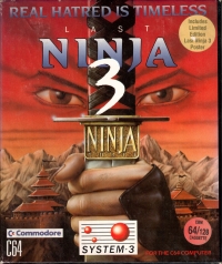 Last Ninja 3 - Limited Edition Box Art