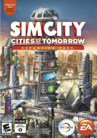 SimCity Cities of Tomorrow Expansion Pack Box Art
