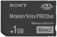 Sony Memory Stick Pro Duo (1GB) Box Art