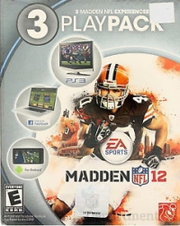 Madden NFL 12 - 3 Play Pack Box Art
