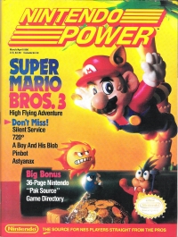 Nintendo Power March/April 1990 Box Art