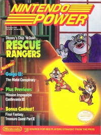Nintendo Power July/August 1990 Box Art