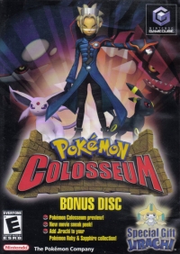 Pokémon Colosseum Bonus Disc Box Art