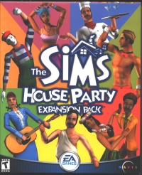 Sims, The: House Party (big box) Box Art