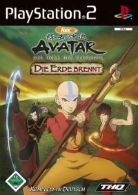 Avatar: Der Herr der Elemente: Die Erde brennt (small USK rating) Box Art