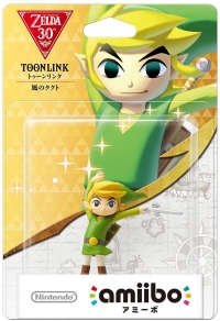 Toon Link (Kaze no Takuto) - The Legend of Zelda 30th Box Art
