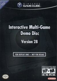 Interactive Multi-Game Demo Disc Version 28 Box Art
