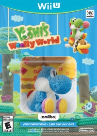 Yoshi's Woolly World + Light Blue Yarn Yoshi Box Art