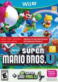 New Super Mario Bros. U + New Super Luigi U (Refurbished Product) Box Art