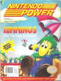 Nintendo Power Volume 37 Box Art