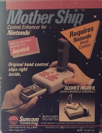 Suncom Mother Ship Control Enhancer for Nintendo Box Art