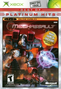 MechAssault - Best of Platinum Hits Box Art