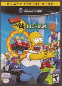 Simpsons, The: Hit & Run - Player's Choice Box Art