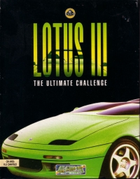 Lotus III: The Ultimate Challenge (blue disk) Box Art