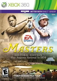 Tiger Woods PGA Tour 14 - Masters Historic Edition Box Art