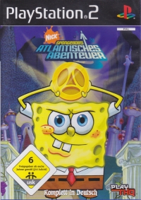 SpongeBobs Atlantisches Abenteuer Box Art