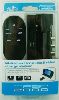 Pega Multi-function Audio & Video Charge Station Box Art