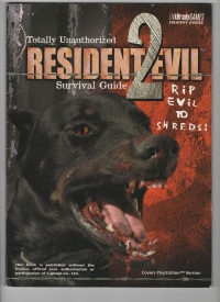 Totally Unauthorized Resident Evil 2 Survival Guide Box Art
