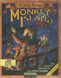 Monkey Island 2: LeChuck's Revenge [DE] Box Art