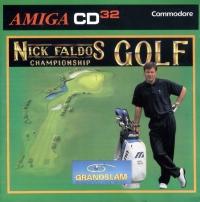 Nick Faldo's Championship Golf (single jewel case) Box Art