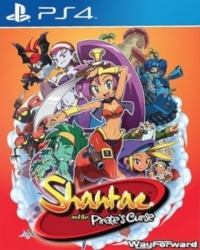 Shantae and the Pirate's Curse (orange cover) Box Art