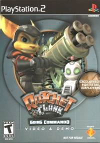 Ratchet & Clank: Going Commando (SCUS-97323) Box Art