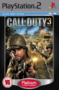 Call of Duty 3 - Platinum [UK] Box Art