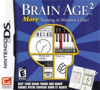 Brain Age 2: More Training in Minutes a Day [CA] Box Art