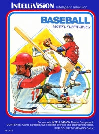 Baseball (white label) Box Art