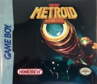 Metroid II DX (Game Boy) Box Art