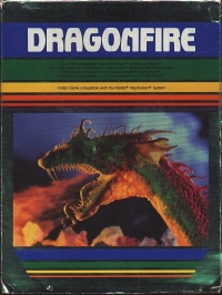 Dragonfire (text label) Box Art