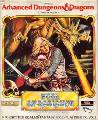 Advanced Dungeons & Dragons: Pool of Radiance Box Art