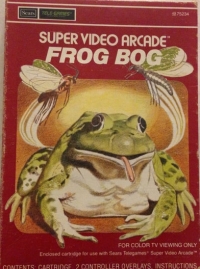 Super Video Arcade: Frog Bog Box Art