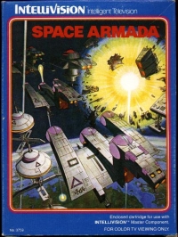 Space Armada (white label) Box Art