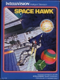 Space Hawk (white label) Box Art